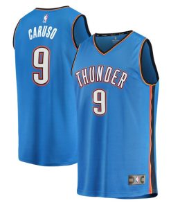 Alex Caruso Oklahoma City Thunder  Fast Break Replica Player Jersey - Icon Edition - Blue