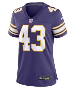 Alternative view of Andrew Van Ginkel Minnesota Vikings Nike Women's Alternate Game Jersey -  Purple