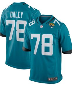 Dennis Daley Jacksonville Jaguars Nike Team Game Jersey -  Teal