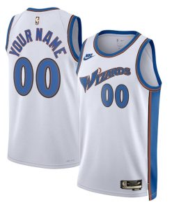 Washington Wizards Nike Unisex 2022/23 Custom Swingman Jersey - Classic Edition - White