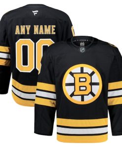 Boston Bruins  Home Authentic Pro Custom Jersey - Black