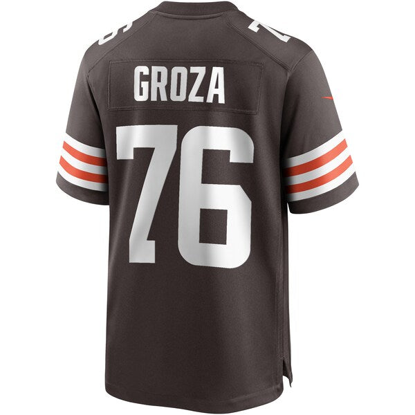 Lou Groza Cleveland Browns Nike Game Retired Player Jersey - Brown - Image 4