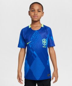Brazil National Team Nike Youth 2025/26 Away Replica Jersey - Blue