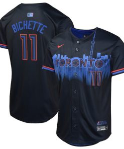 Bo Bichette Toronto Blue Jays Nike Youth 2024 City Connect Limited Player Jersey - Navy