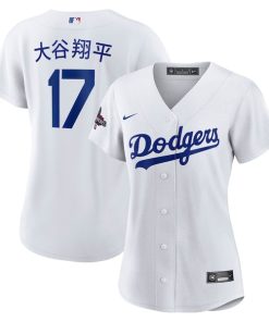 Shohei Ohtani Los Angeles Dodgers Nike Women's 2024 World Series Champions Home Japanese Characters Replica Player Jersey - White