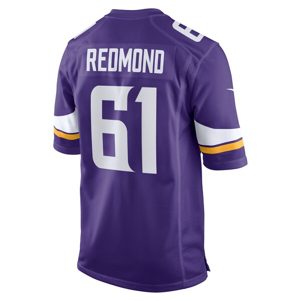 Jalen Redmond Minnesota Vikings Nike Game Jersey - Purple - Image 3