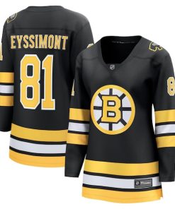 Michael Eyssimont Boston Bruins  Women's Home Breakaway Player Jersey - Black