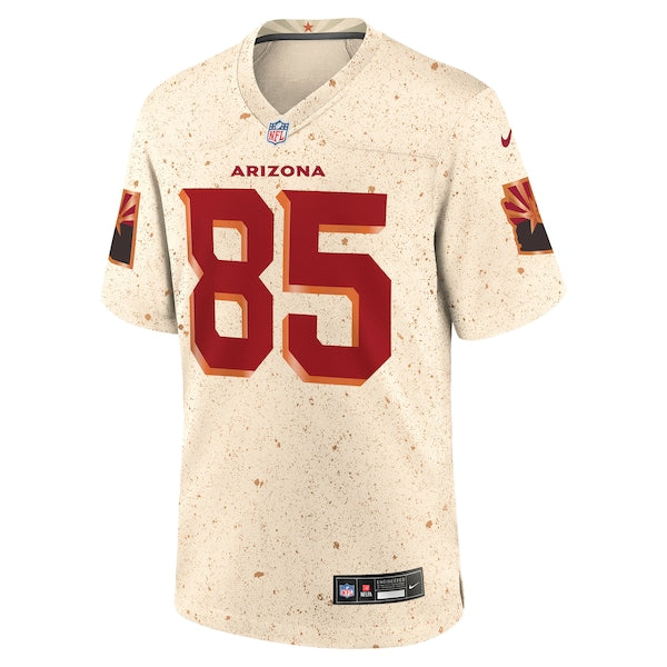 Trey McBride Arizona Cardinals Nike 2025 Rivalries Collection Game Jersey - Natural - Image 2