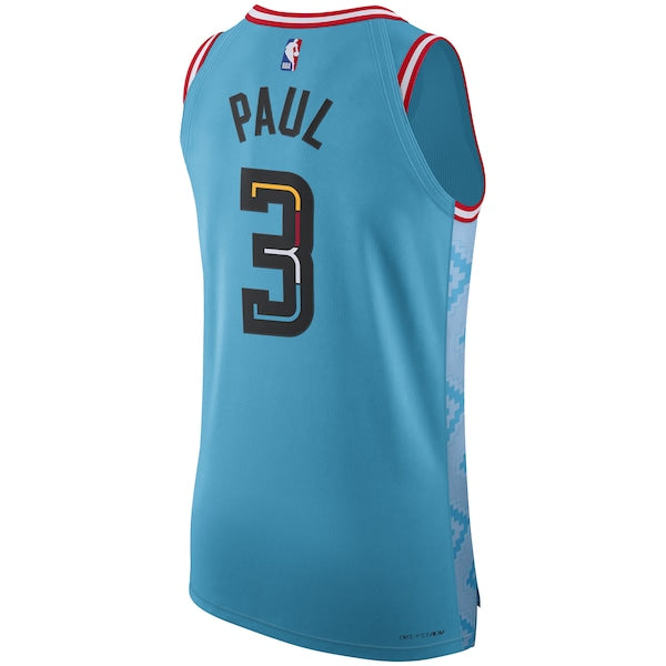 Chris Paul Phoenix Suns Nike 2022/23 Authentic Jersey - City Edition - Turquoise - Image 3