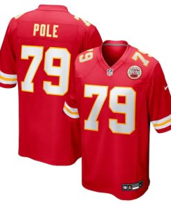 Esa Pole Kansas City Chiefs Nike Team Game Jersey -  Red