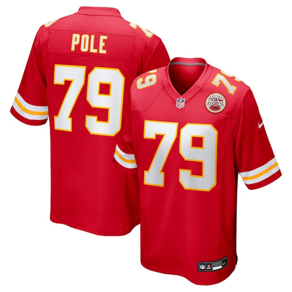 Esa Pole Kansas City Chiefs Nike Team Game Jersey - Red