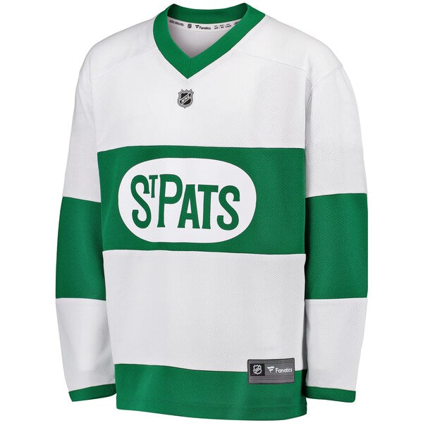 Toronto Maple Leafs Youth Away Replica Blank Jersey - White - Image 2