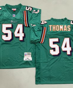 Zach Thomas Miami Dolphins Authentic Throwback Retired Player Jersey