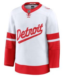 Alternative view of Detroit Red Wings  2025 NHL Stadium Series Premium Jersey - White