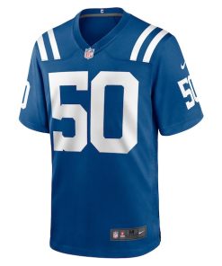 Alternative view of Segun Olubi Indianapolis Colts Nike Game Player Jersey - Royal