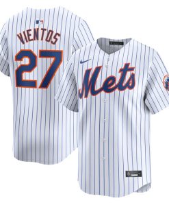 Mark Vientos New York Mets Nike Home Limited Player Jersey - White