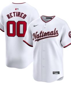 Washington Nationals Nike Home Limited Pick-A-Player Retired Roster Jersey - White