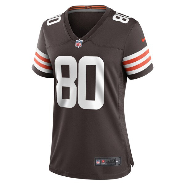 Austin Watkins Jr. Cleveland Browns Nike Women's Team Game Jersey - Brown - Image 2