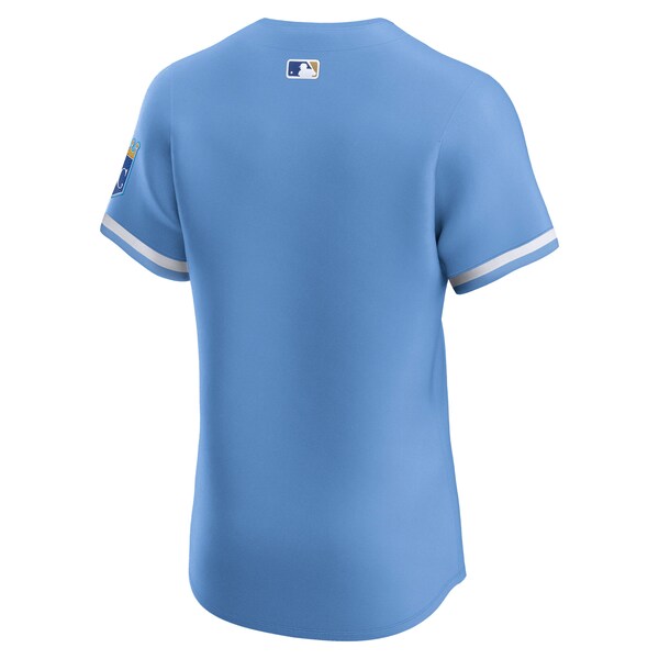 Kansas City Royals Nike Alternate Elite Jersey - Light Blue/White/Royal - Image 4