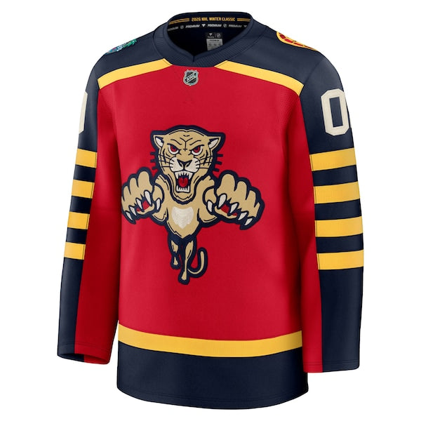 Florida Panthers 2026 NHL Winter Classic Premium Custom Jersey - Red - Image 2