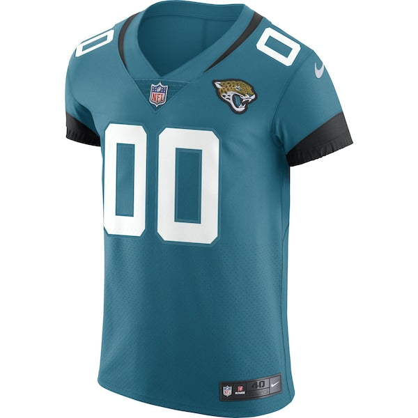 Jacksonville Jaguars Nike Vapor Untouchable Elite Custom Jersey - Teal - Image 2