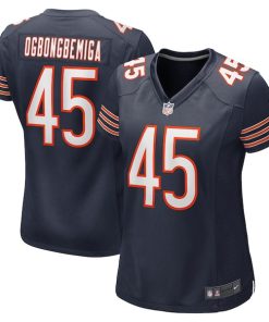 Amen Ogbongbemiga Chicago Bears Nike Women's  Game Jersey -  Navy