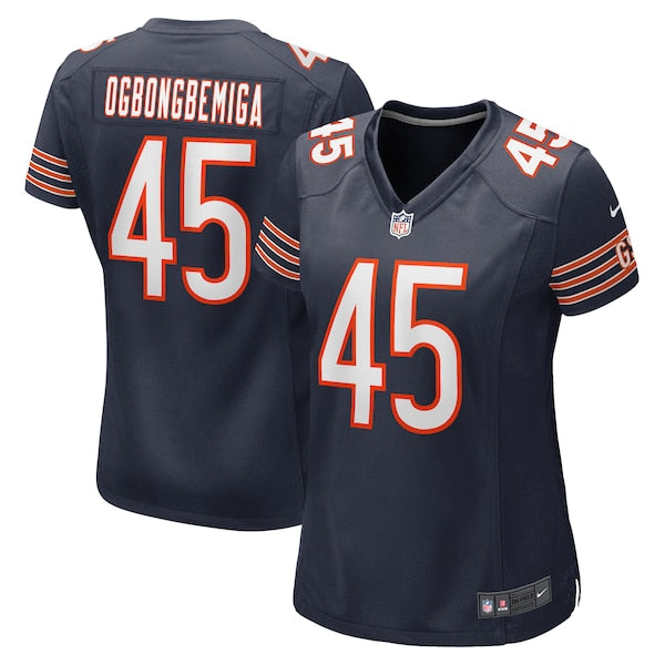 Amen Ogbongbemiga Chicago Bears Nike Women's Game Jersey - Navy