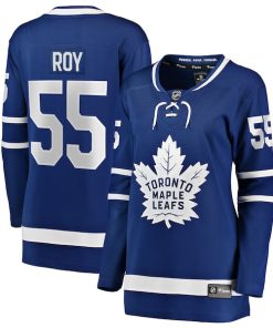 Nicolas Roy Toronto Maple Leafs  Women's Home Breakaway Jersey - Blue
