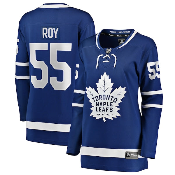 Nicolas Roy Toronto Maple Leafs Women's Home Breakaway Jersey - Blue