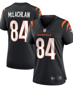 Alternative view of Tanner McLachlan Cincinnati Bengals Nike Women's  Game Jersey -  Black