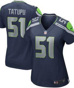 Lofa Tatupu Seattle Seahawks Nike Women's Game Retired Player Jersey - College Navy