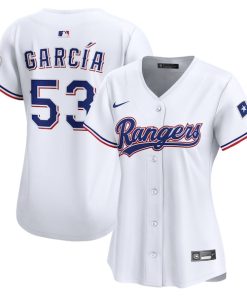 Adolis Garcia Texas Rangers Nike Women's Home Limited Jersey - White