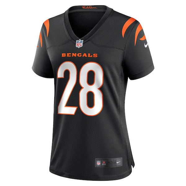 Joe Mixon Cincinnati Bengals Women's Nike Game Jersey - Black/Orange - Image 2