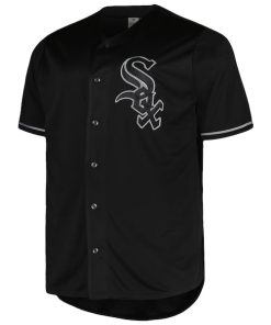 Alternative view of Chicago White Sox Profile Big & Tall Blackout Replica Jersey