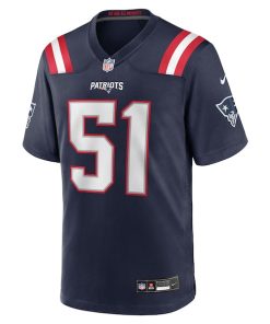 Alternative view of Julian Ashby New England Patriots Nike Team Game Jersey -  Navy