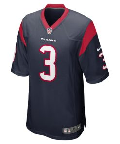 Alternative view of Tank Dell Houston Texans Nike Youth Game Jersey - Navy