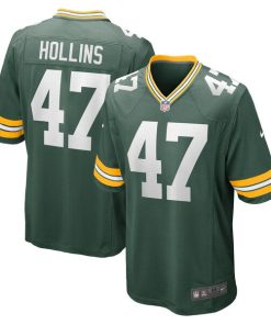 Justin Hollins Green Bay Packers Nike Home Game Player Jersey - Green