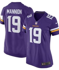 Sean Mannion Minnesota Vikings Nike Women's  Game Jersey -  Purple