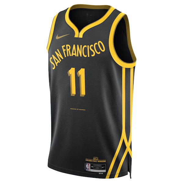Klay Thompson Golden State Warriors Nike Unisex 2023/24 Swingman Jersey - Black - City Edition - Image 2