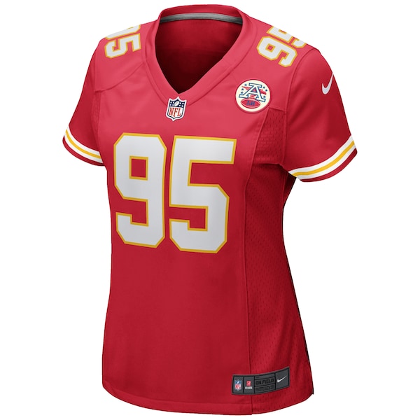 Chris Jones Kansas City Chiefs Nike Women's Game Jersey - Red - Image 2