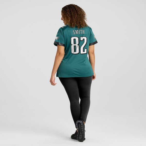 Ainias Smith Philadelphia Eagles Nike Women's Team Game Jersey - Midnight Green - Image 2
