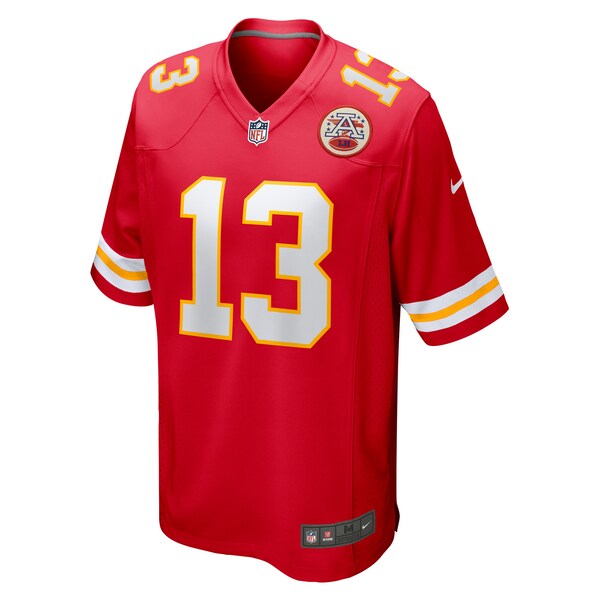 Nazeeh Johnson Kansas City Chiefs Nike Game Player Jersey - Red - Image 2