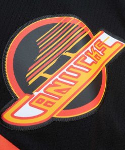 Alternative view of Dave Williams Vancouver Canucks Men's 1981/82 Blue Line Player Jersey - Yellow