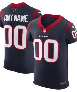Houston Texans Nike Vapor F.U.S.E. Elite Custom Jersey - Navy