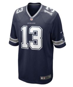 Alternative view of Michael Gallup Dallas Cowboys Nike  Game Jersey - Navy