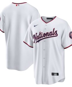 Washington Nationals Nike Alternate Replica Team Jersey - White