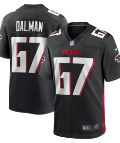 Drew Dalman Atlanta Falcons Nike Game Jersey - Black