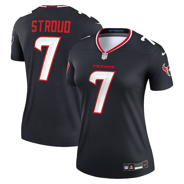 C.J. Stroud Houston Texans Nike Women's Legend Player Performance Top - Navy
