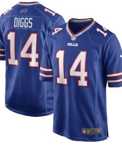Stefon Diggs Buffalo Bills Nike Logo Game Player Jersey - Royal