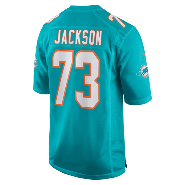 Austin Jackson Miami Dolphins Nike Player Game Jersey - Aqua - Image 3